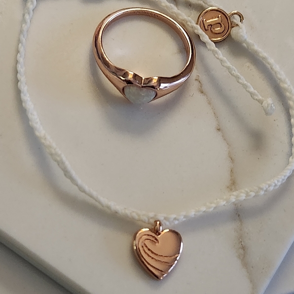 Pura Vida friendship bracelet and ring size 8 - Picture 4 of 5